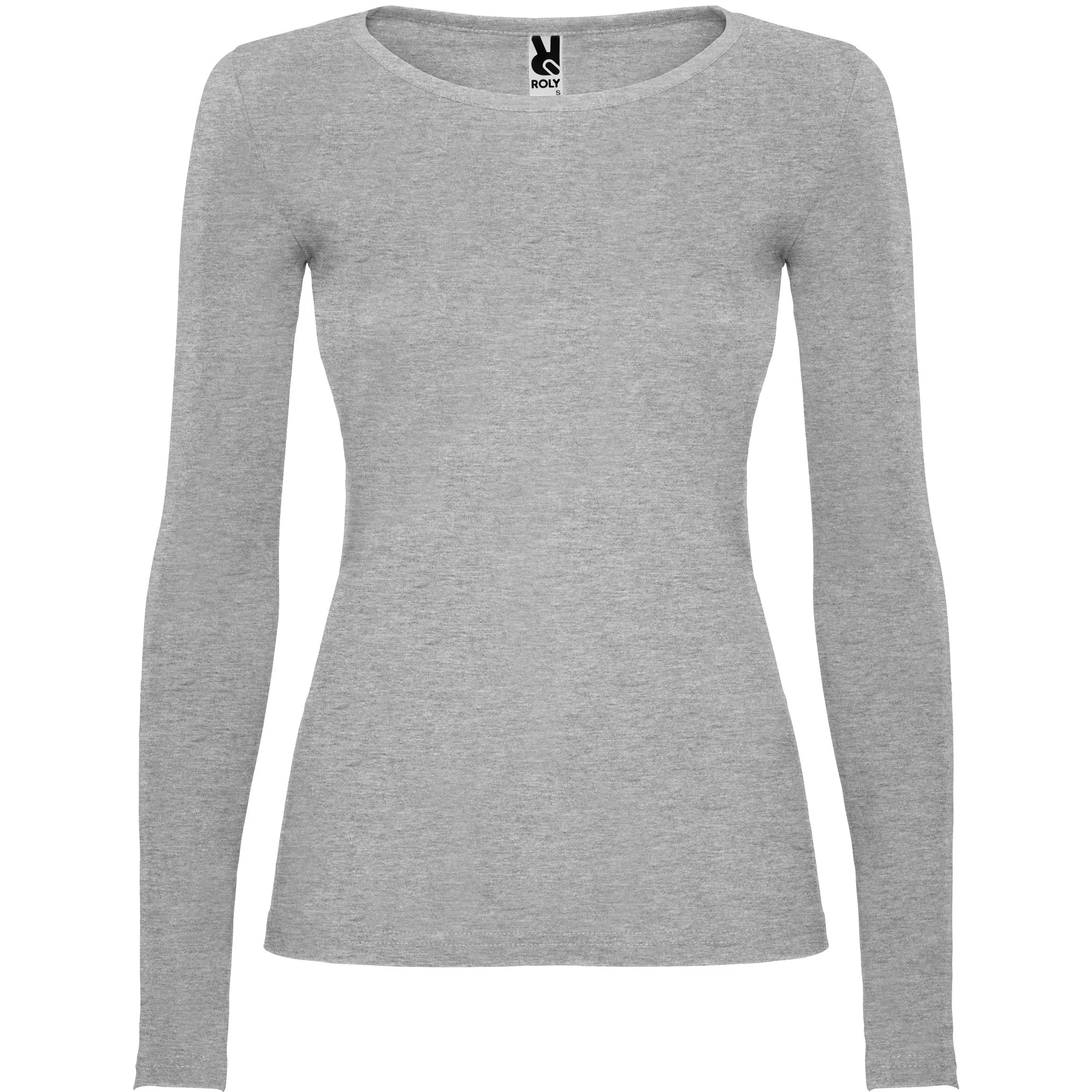 Camiseta mujer manga larga personalizado con foto o logo